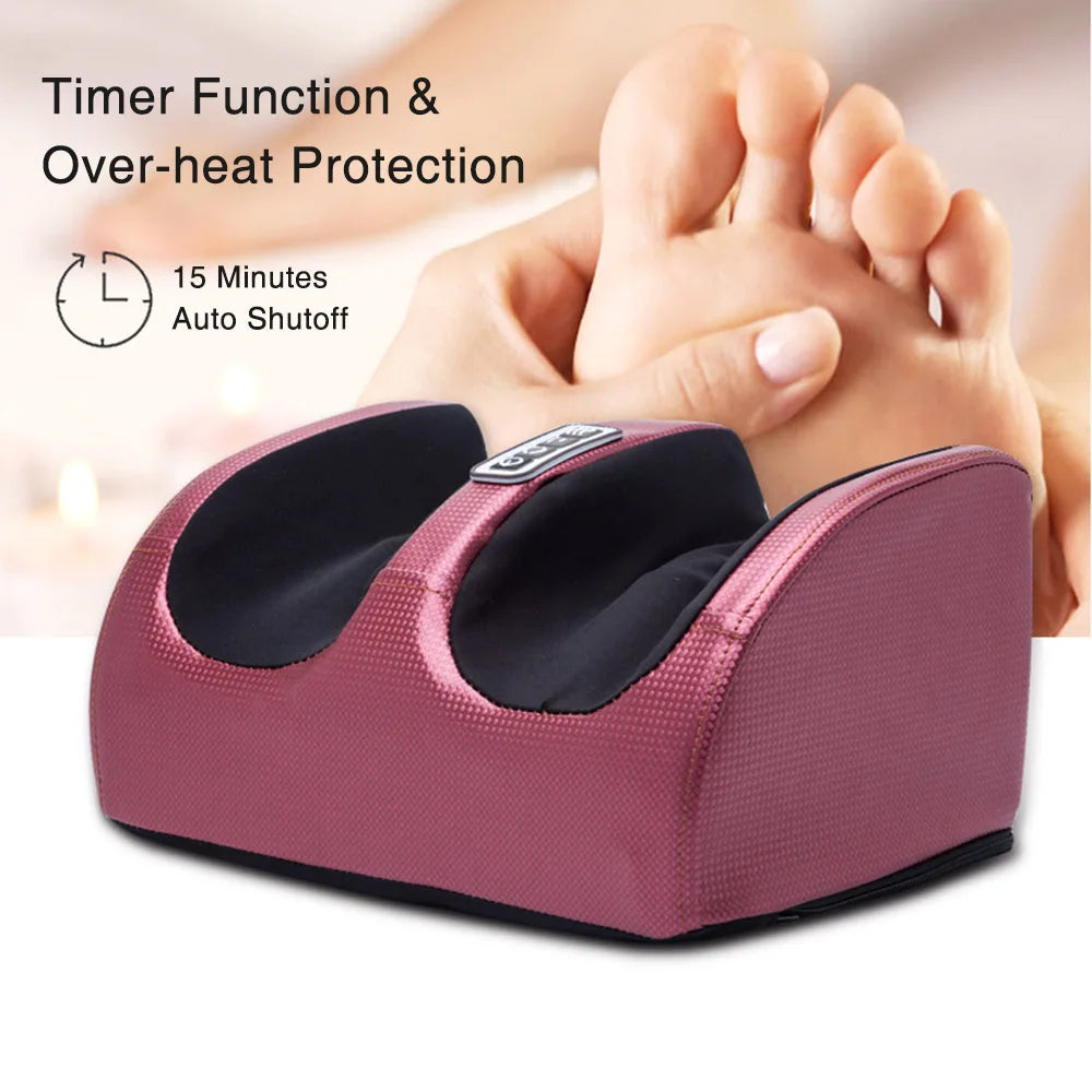 Electric Foot Massager with Heating & Shiatsu Therapy