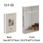 Faux Bible-Inspired Coffee Table Decor