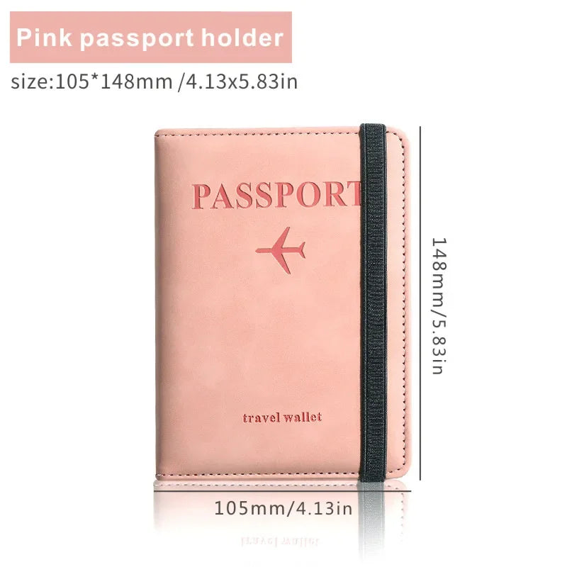 PU Leather Travel Wallet