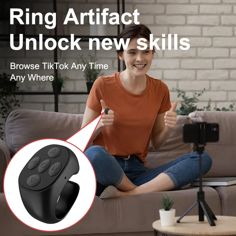 TikTok Remote Control Ring