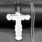 Christian Bible Cross Necklace