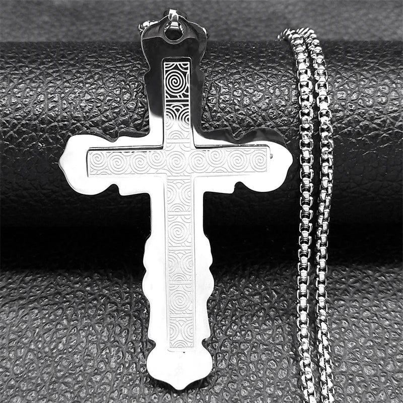 Christian Bible Cross Necklace