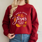 Fall for Jesus Retro Sweatshirt