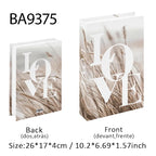 Faux Bible-Inspired Coffee Table Decor