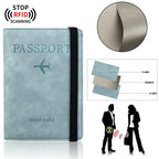 PU Leather Travel Wallet