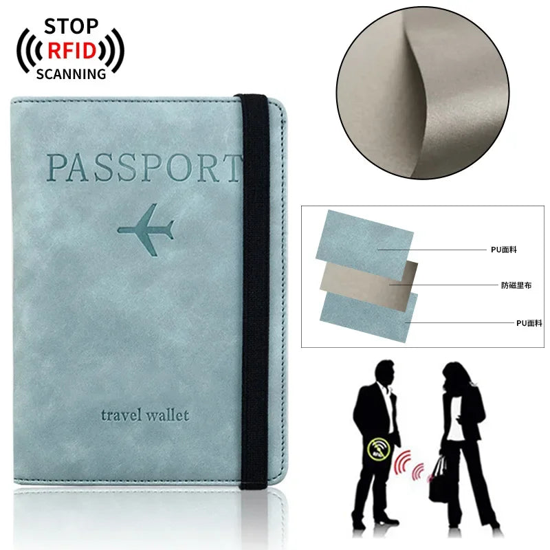 PU Leather Travel Wallet