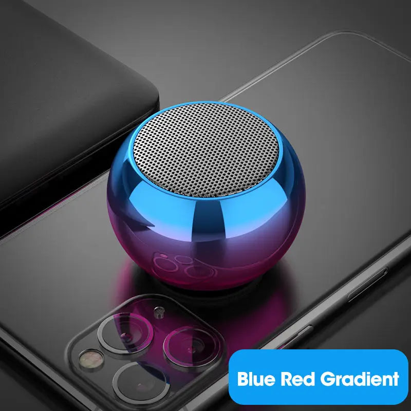 Portable Mini Steel Bluetooth Speaker