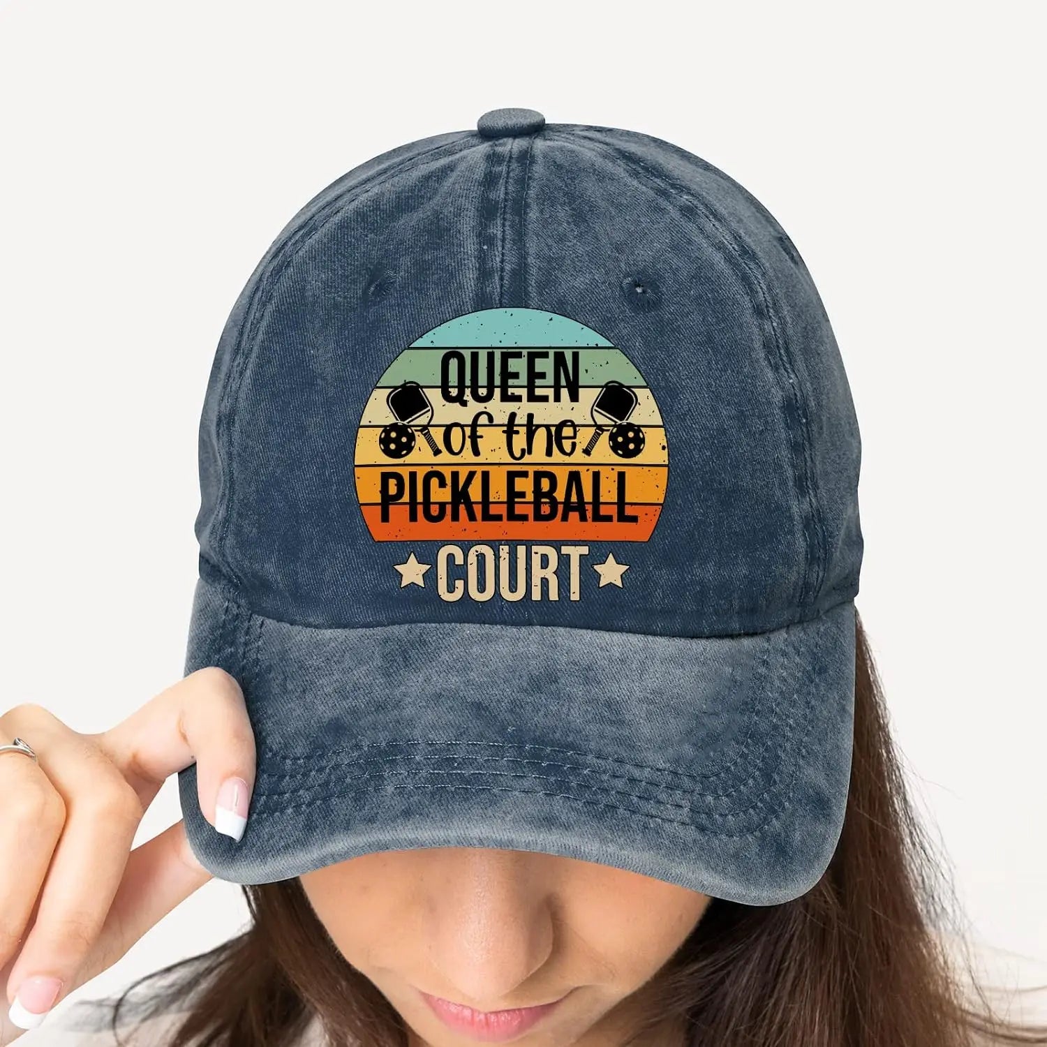 Queen of Pickleball Baseball Cap