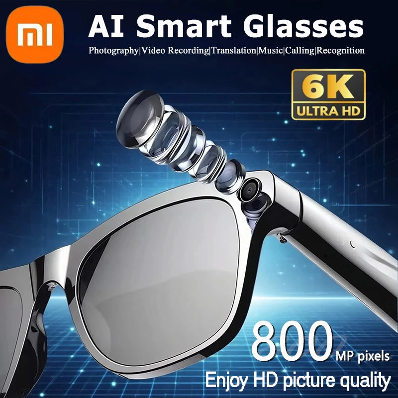 AI Smart Photochromic Glasses