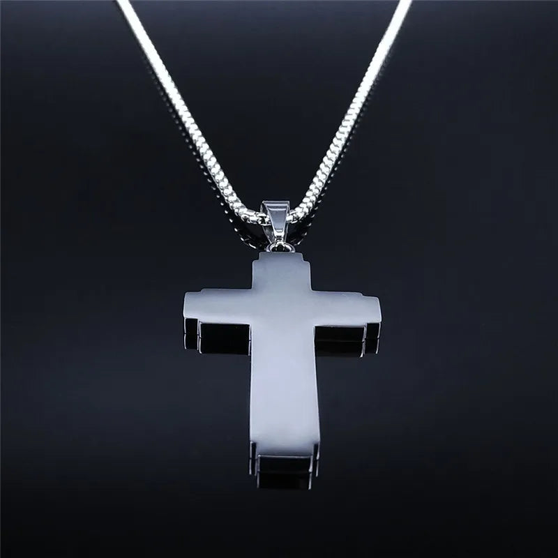 Christian Bible Cross Necklace