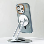 Luxury Magnetic Clear Phone Case for iPhone 17 Pro Max 16 12 13 14 15 Magsafe Wireless Charge Frosted Protector Macsafe Cover