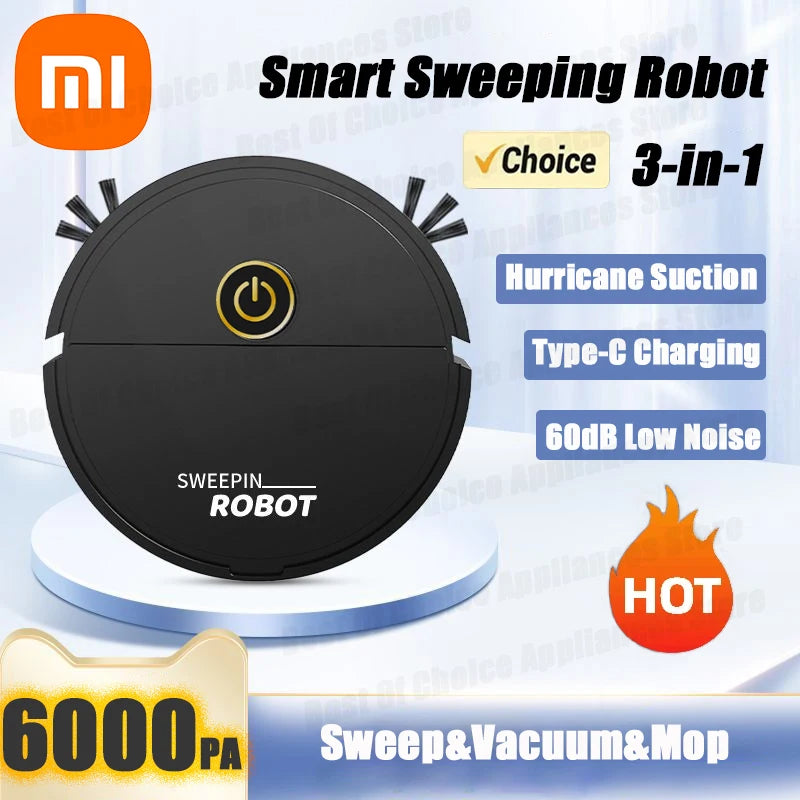 3-in-1 Automatic Sweeping & Mopping Robot