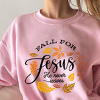 Fall for Jesus Retro Sweatshirt