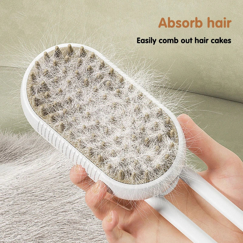 3-in-1 Electric Pet Grooming Brush
