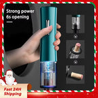 Electric Wine Bottle Opener with Foil Cutter