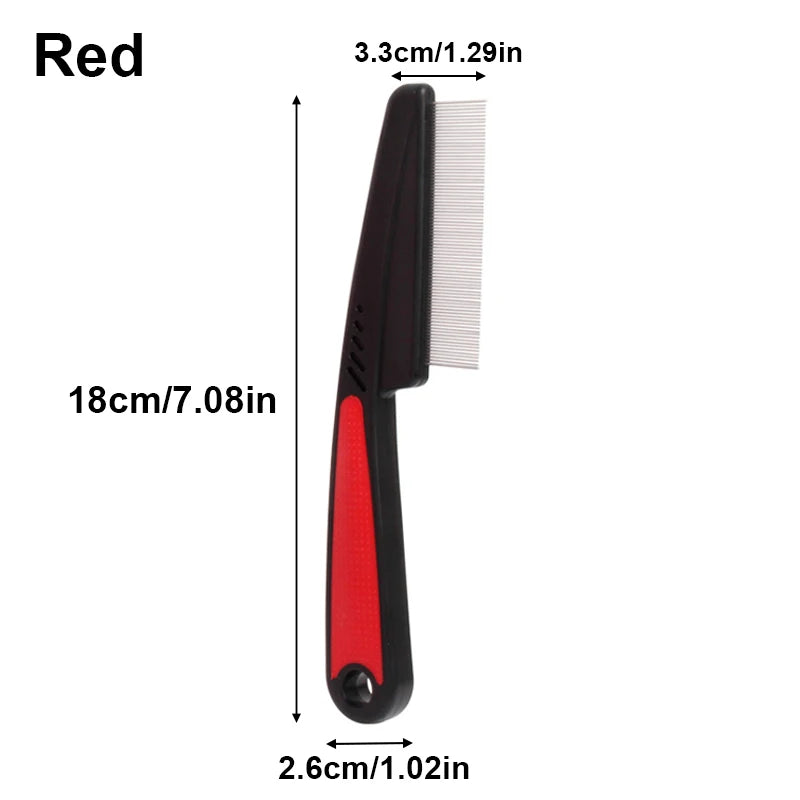 Long-Handled Pet Flea Comb