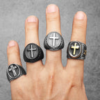Christian Cross Ring