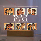 Custom Photo & Text Night Light