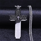 Christian Bible Cross Necklace
