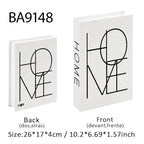 Faux Bible-Inspired Coffee Table Decor