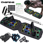 Multifunctional Color-Coded Push-Up Board Set