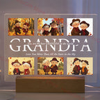 Custom Photo & Text Night Light