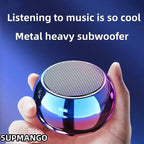 Portable Mini Steel Bluetooth Speaker