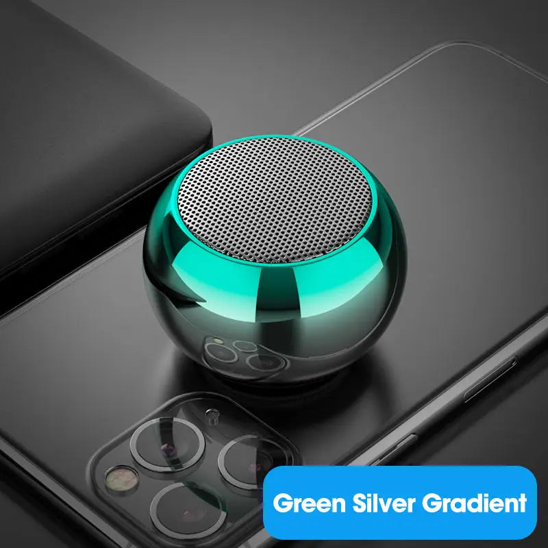 Portable Mini Steel Bluetooth Speaker