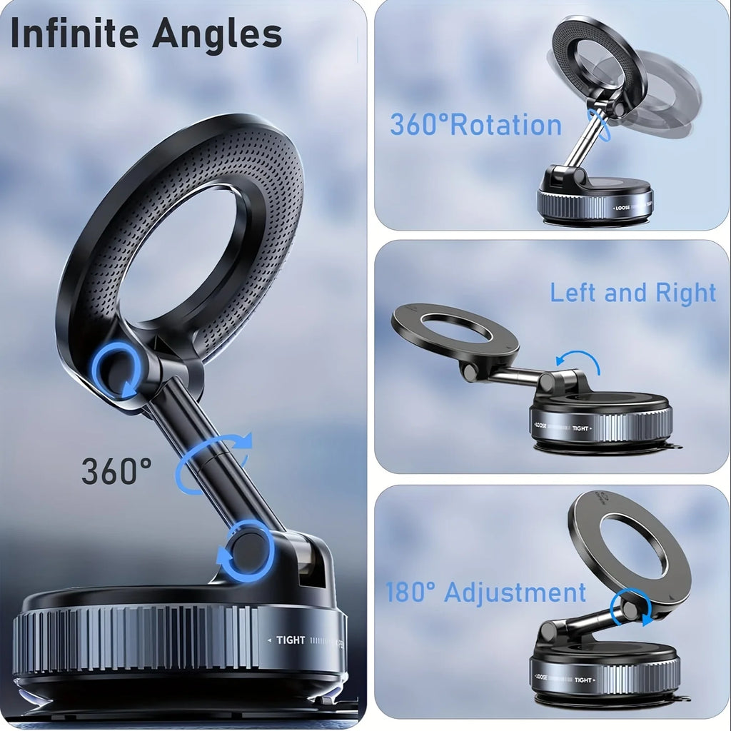 Versatile Magnetic Car Phone Holder