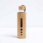 500ml Borosilicate Glass Water Bottle with Bamboo Sleeve