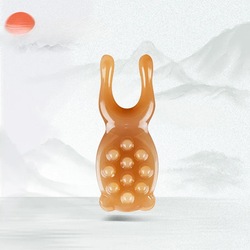 Face Lifting Guasha Resin Scraping Massage Tool