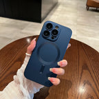 Luxury Black Magsafe Wireless Charge Case For iPhone 17 16 15 14 13 12 11 Pro Max  Soft Magnetic Cover