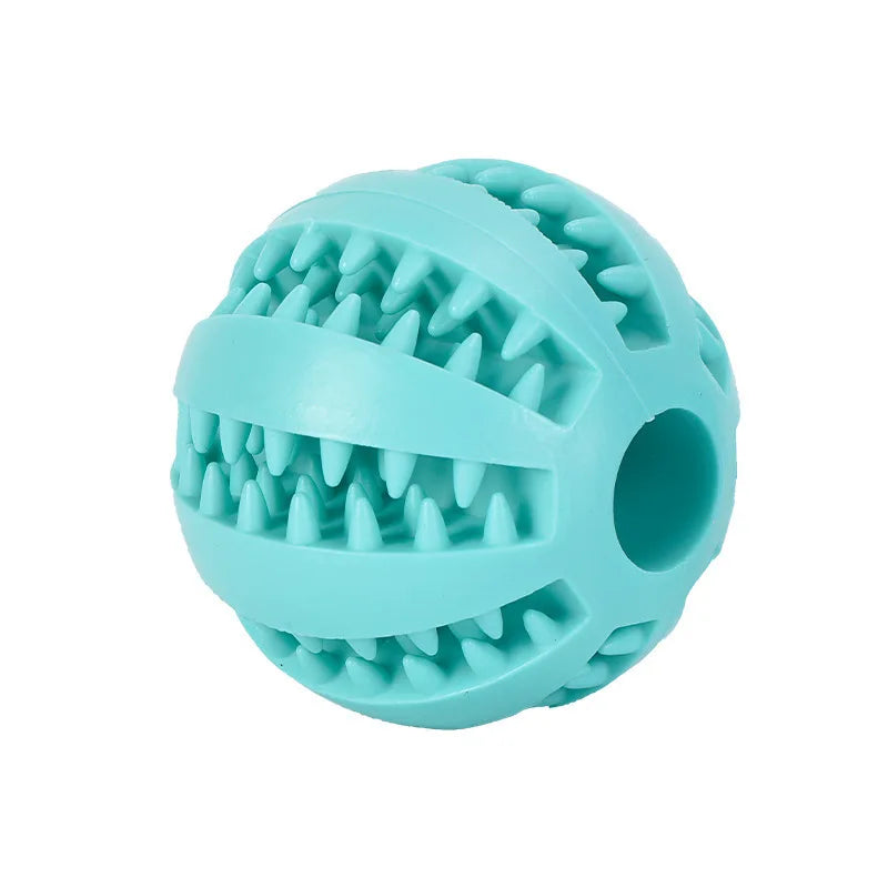 Interactive Chewing Rubber Ball Toy For Pets