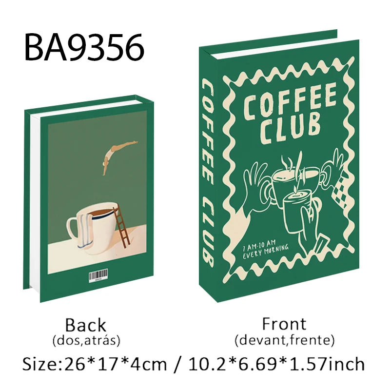 Faux Bible-Inspired Coffee Table Decor