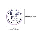 Psalm 46:10 “Be Still and Know” Faith Badge Pin