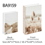 Faux Bible-Inspired Coffee Table Decor