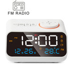 Modern LED Alarm Clock with FM Radio