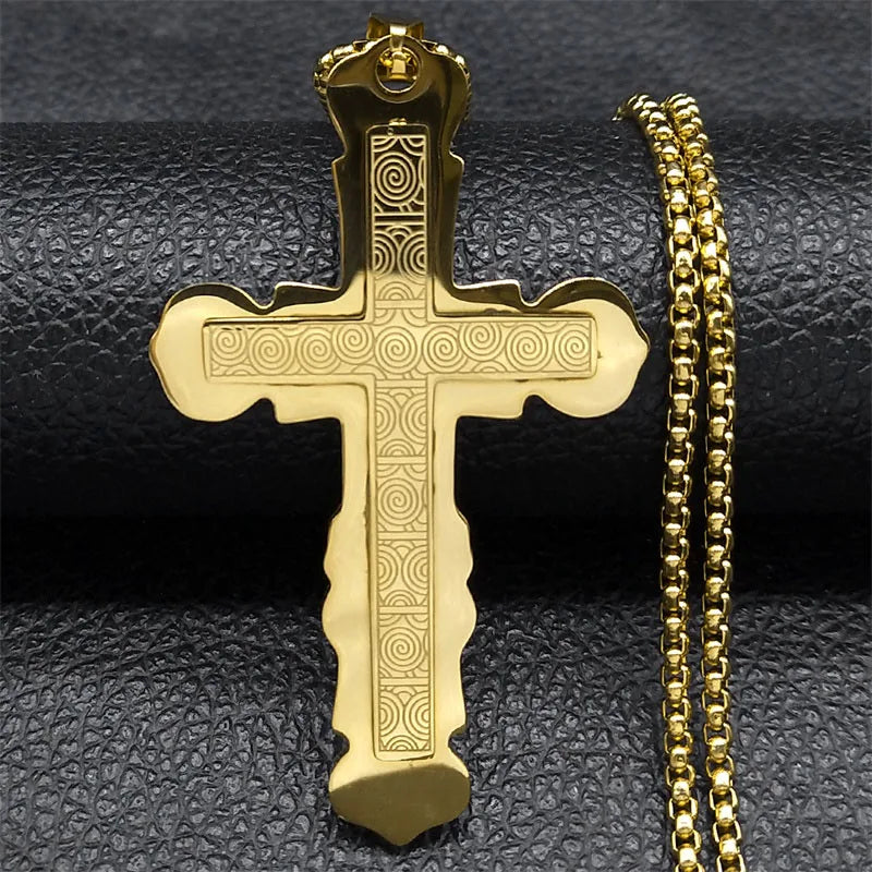 Christian Bible Cross Necklace