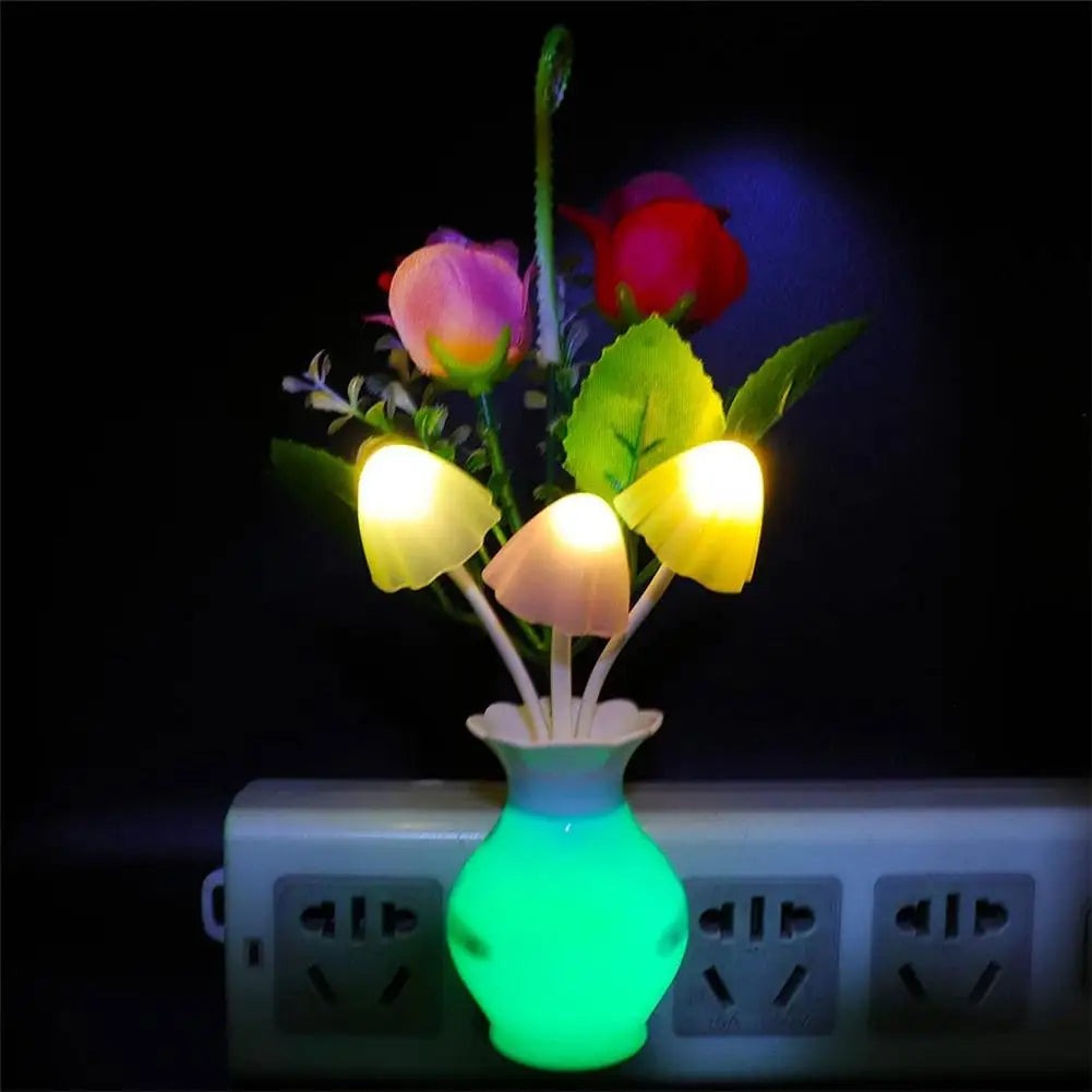 0.5W LED Night Lig Plug-In Lamp for Soft Ambient Lighting