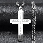 Christian Bible Cross Necklace