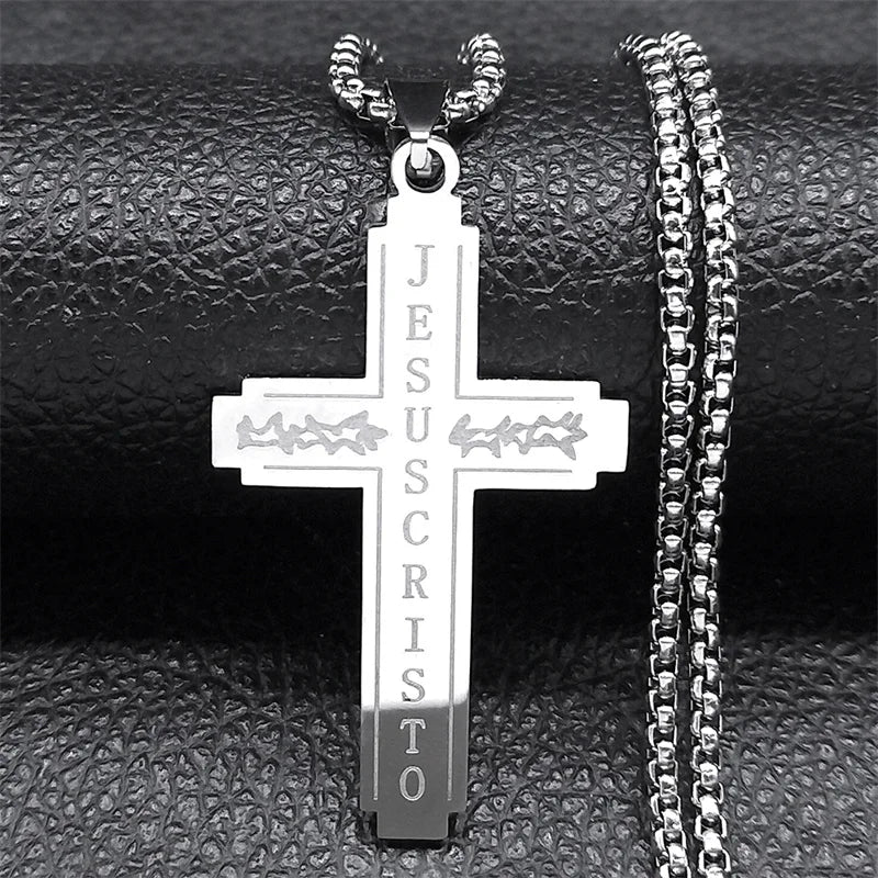 Christian Bible Cross Necklace