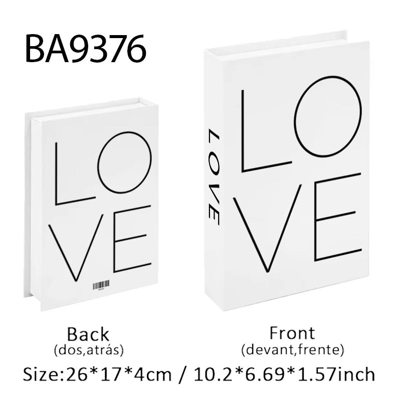 Faux Bible-Inspired Coffee Table Decor