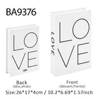 Faux Bible-Inspired Coffee Table Decor