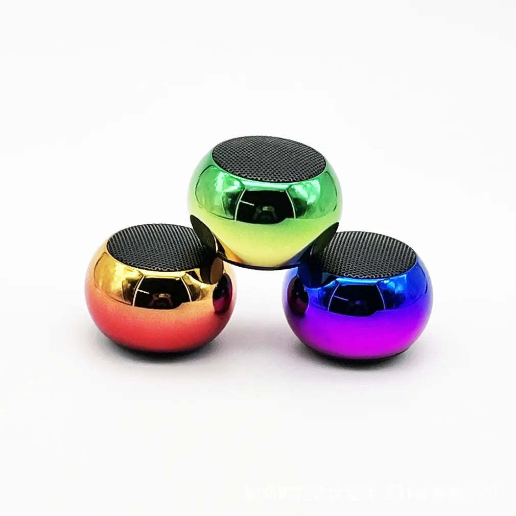 Portable Mini Steel Bluetooth Speaker