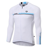Santic Men Cycling Jerseys Bike MTB Cycling Jersey Long Sleeve Comfortable Sun-protective Summer WM0C01111